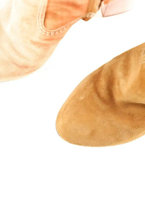 Bottes Dsquared2 Camel en Daim
