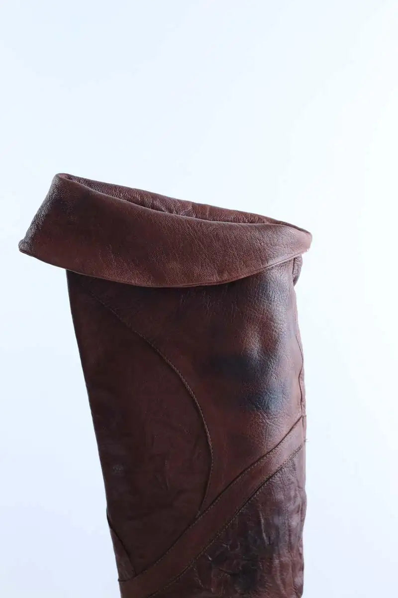 Bottes El Vaquero Marron en Cuir