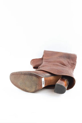 Bottes El Vaquero Marron en Cuir