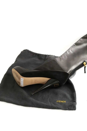 Bottes Fendi Noir en Cuir