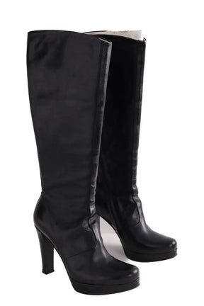Bottes Free Lance Noir en Cuir