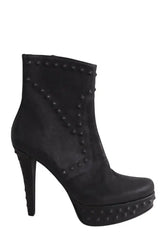 Bottes Free Lance Noir en Cuir, taille 37 - Seconde Main