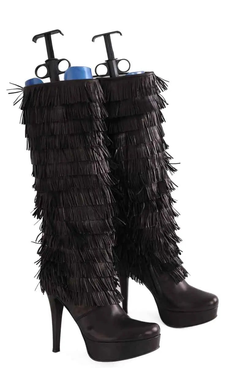 Bottes Free Lance Noir en Cuir