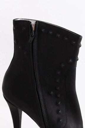 Bottes Free Lance Noir en Cuir