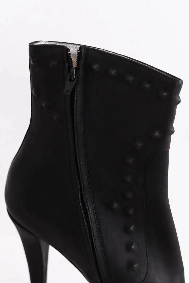 Bottes Free Lance Noir en Cuir