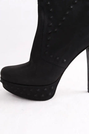 Bottes Free Lance Noir en Cuir