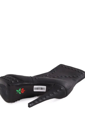 Bottes Free Lance Noir en Cuir