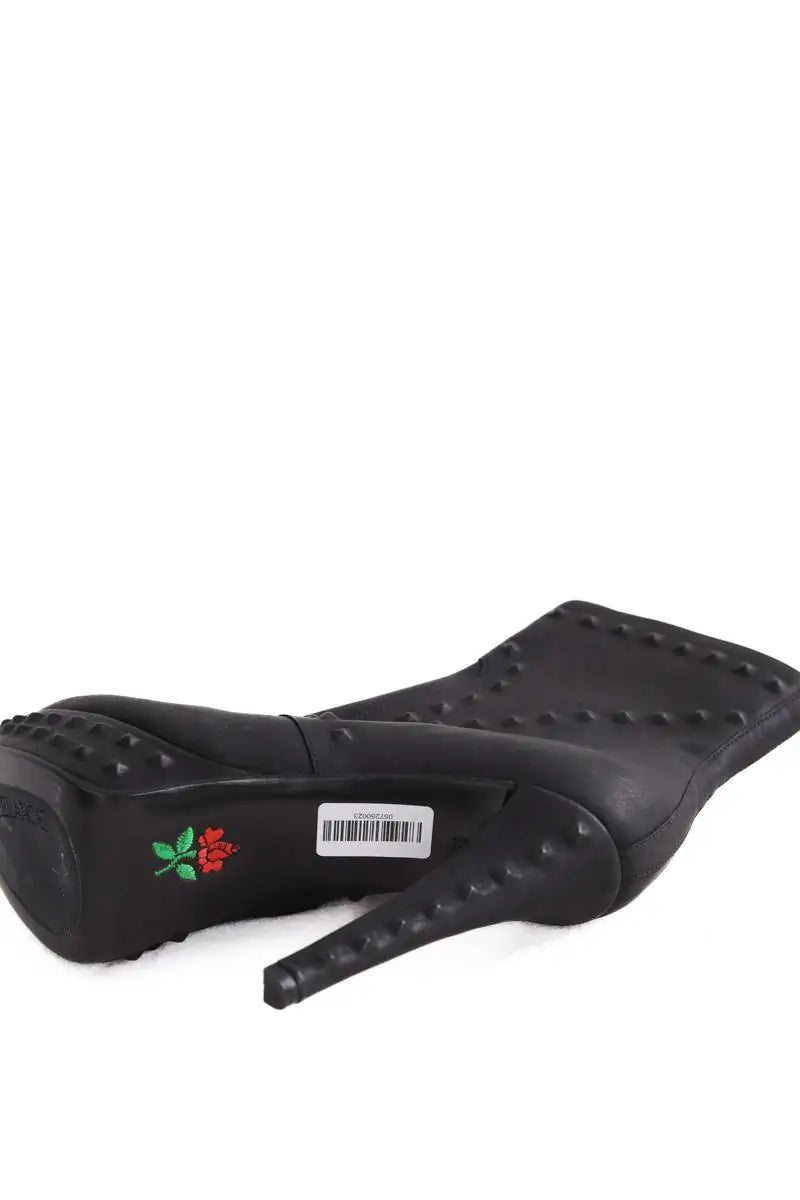 Bottes Free Lance Noir en Cuir