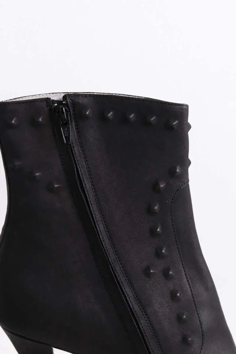 Bottes Free Lance Noir en Cuir