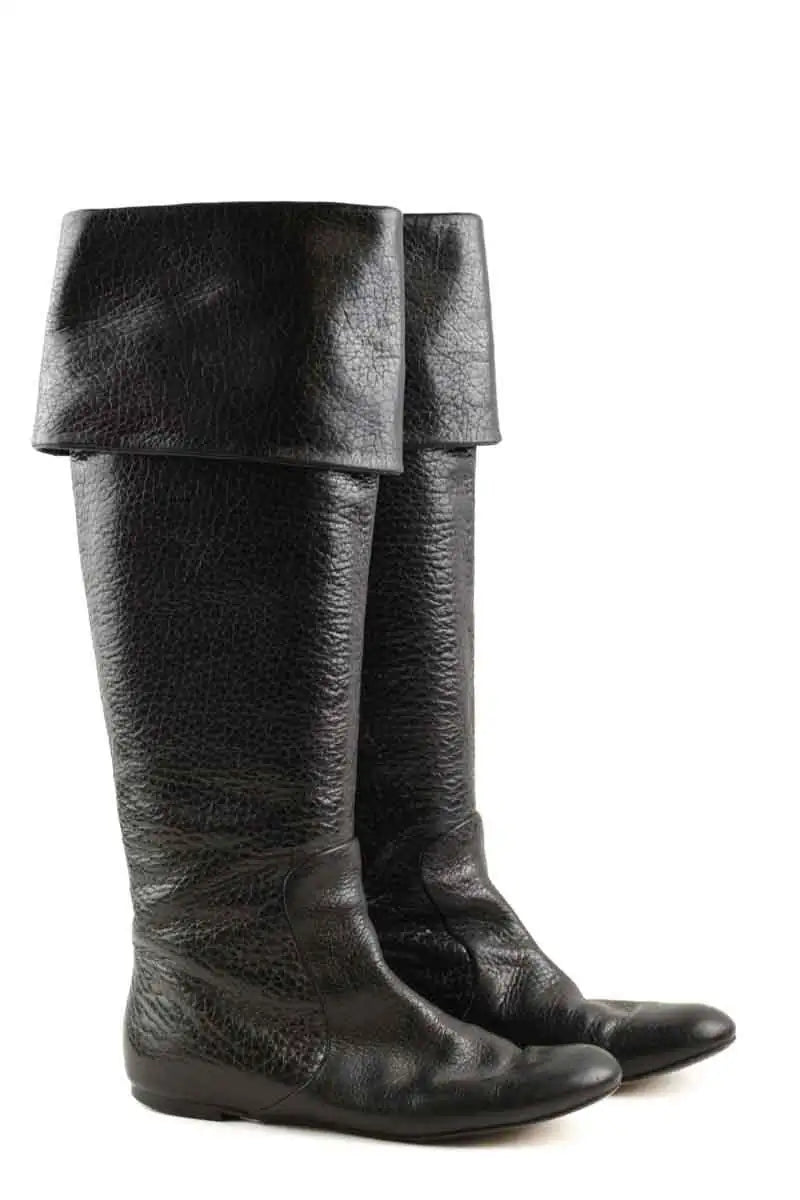 Bottes Gianfranco Ferré Noir en Cuir