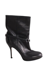 Bottes Gianvito Rossi Noir en Cuir, taille 37 - Seconde Main
