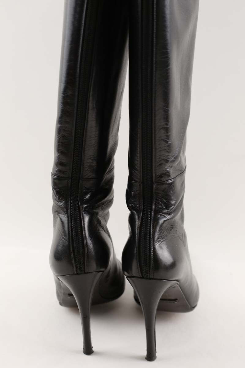 Bottes Gucci Noir en Cuir