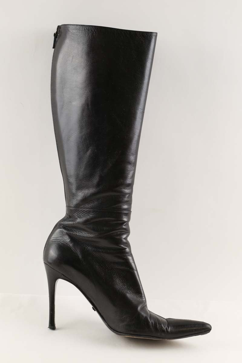 Bottes Gucci Noir en Cuir