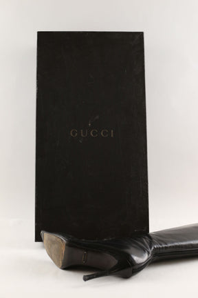 Bottes Gucci Noir en Cuir