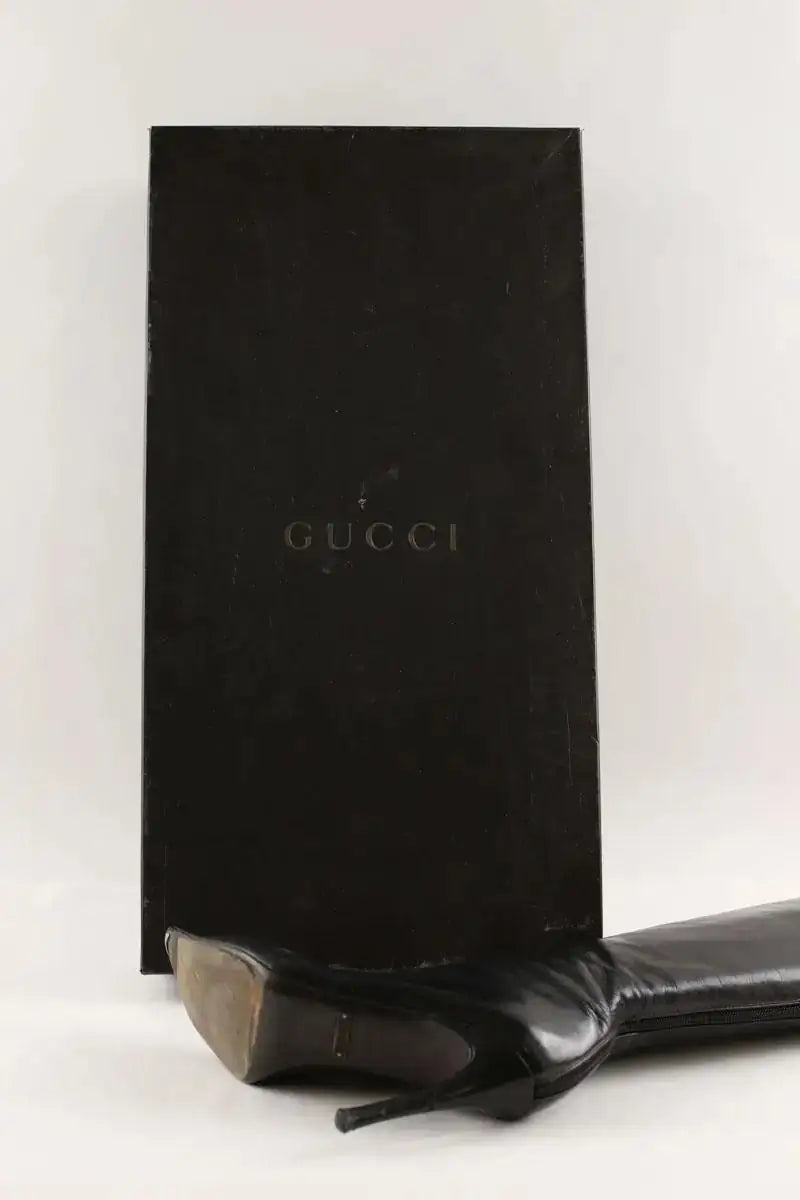 Bottes Gucci Noir en Cuir