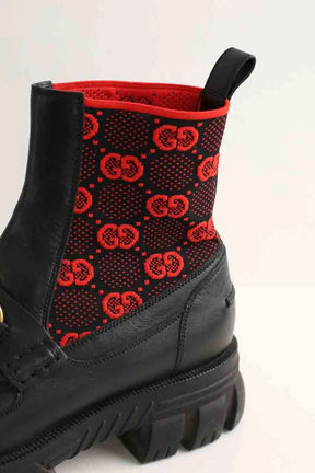 Bottes Gucci Noir en Cuir