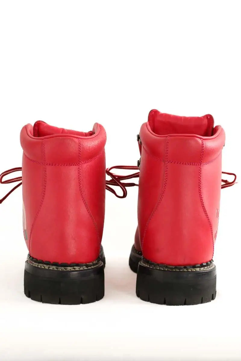 Bottes Gucci Rouge en Cuir