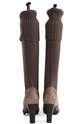 Bottes Hogan Marron en Daim