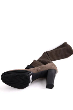 Bottes Hogan Marron en Daim