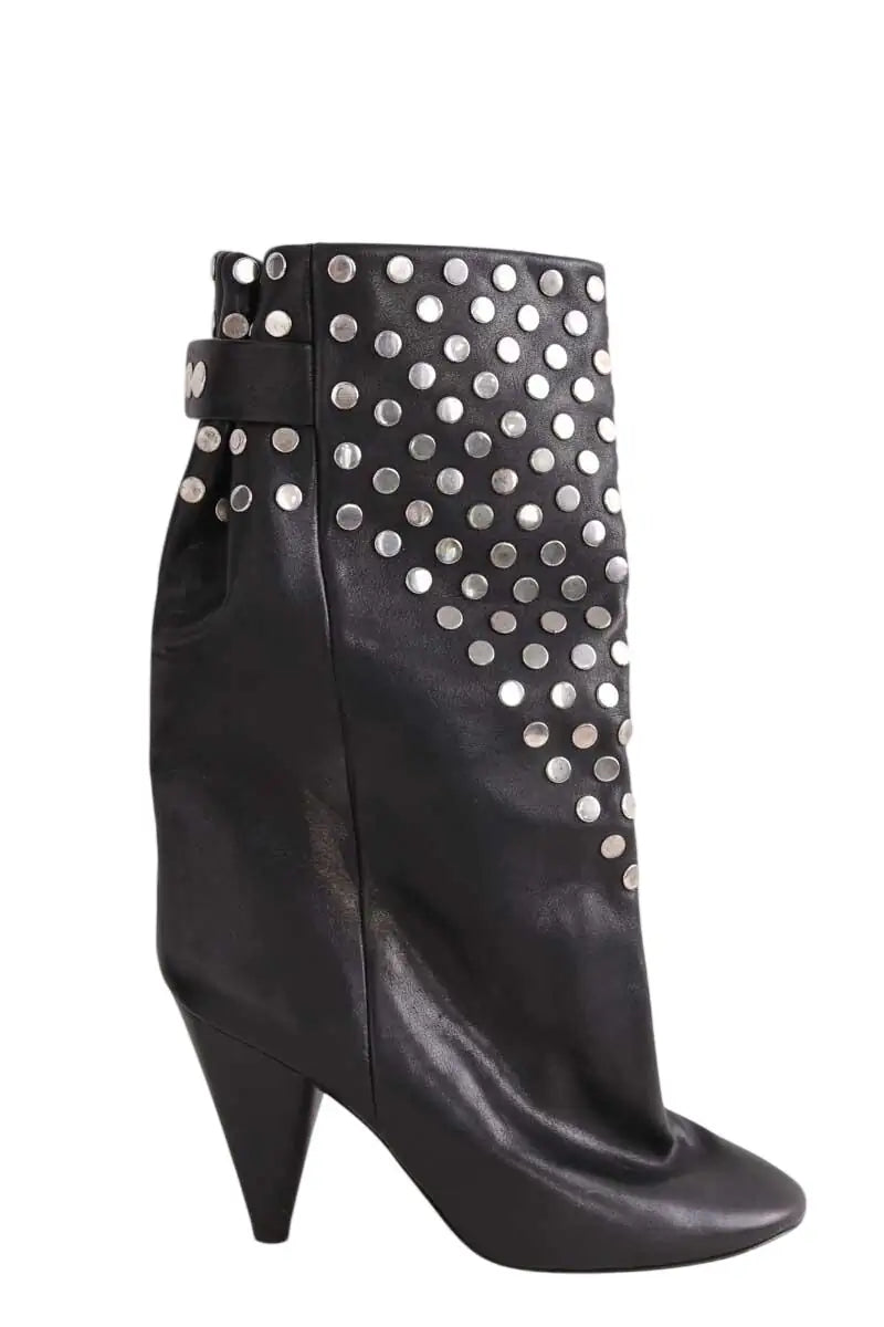 Bottes Isabel Marant Noir en Cuir, taille 40 - Seconde Main