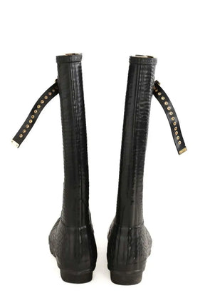 Bottes Jimmy Choo Hunter X Jimmy Choo Noir en Caoutchouc