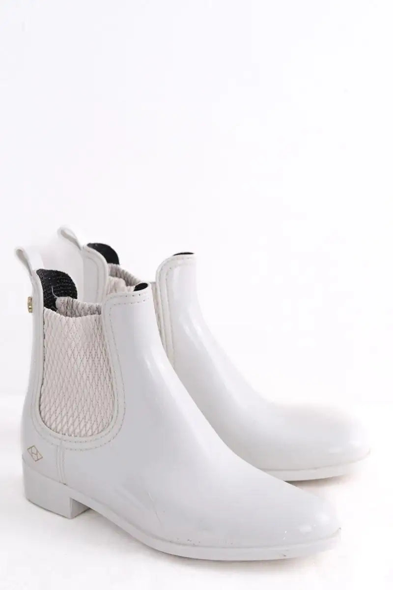 Bottes Lemon Jelly Blanc en Caoutchouc
