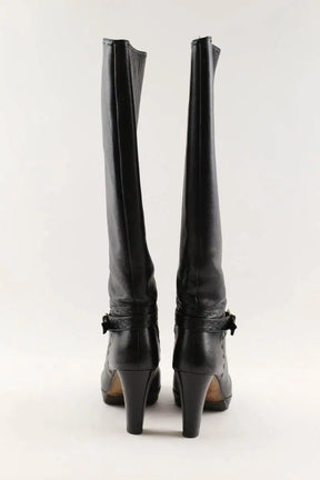 Bottes LK Bennett Noir en Cuir