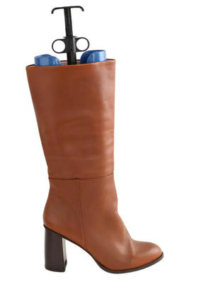 Bottes Manoush Camel en Cuir, taille 40 - Seconde Main