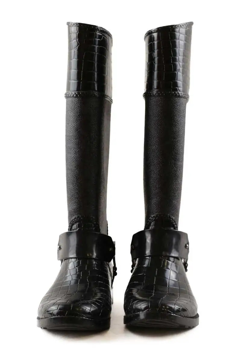 Bottes Michael Kors Noir en Cuir