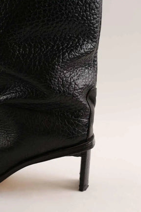 Bottes Miista Noir en Cuir