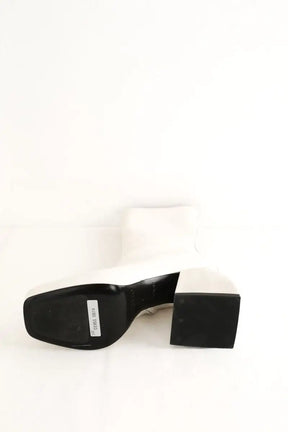 Bottes Nodaleto Ecru en Cuir