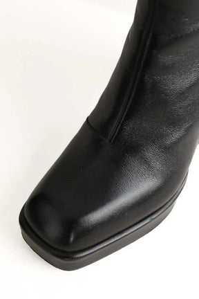 Bottes Nodaleto Noir en Cuir