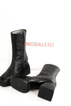 Bottes Nodaleto Noir en Cuir