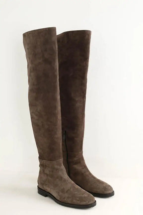 Bottes Other Brand Marron en Cuir