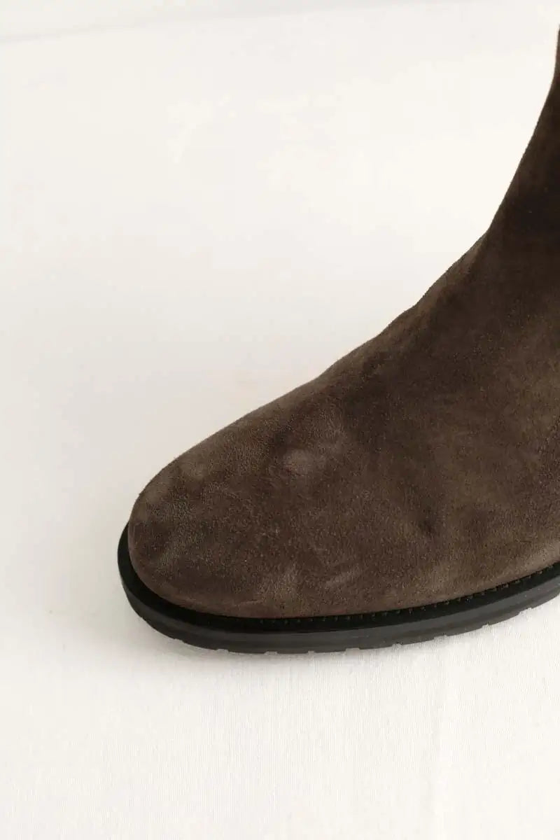 Bottes Other Brand Marron en Cuir