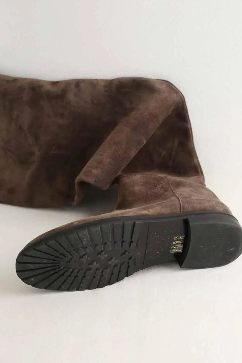 Bottes Other Brand Marron en Cuir