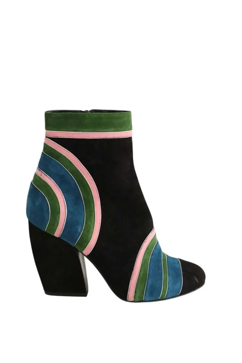 Bottes Pierre Hardy Multicolore en Daim, taille 37 - Seconde Main