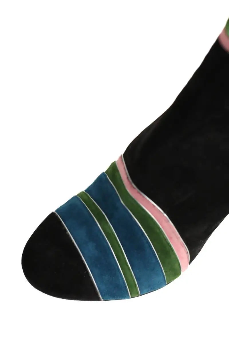 Bottes Pierre Hardy Multicolore en Daim