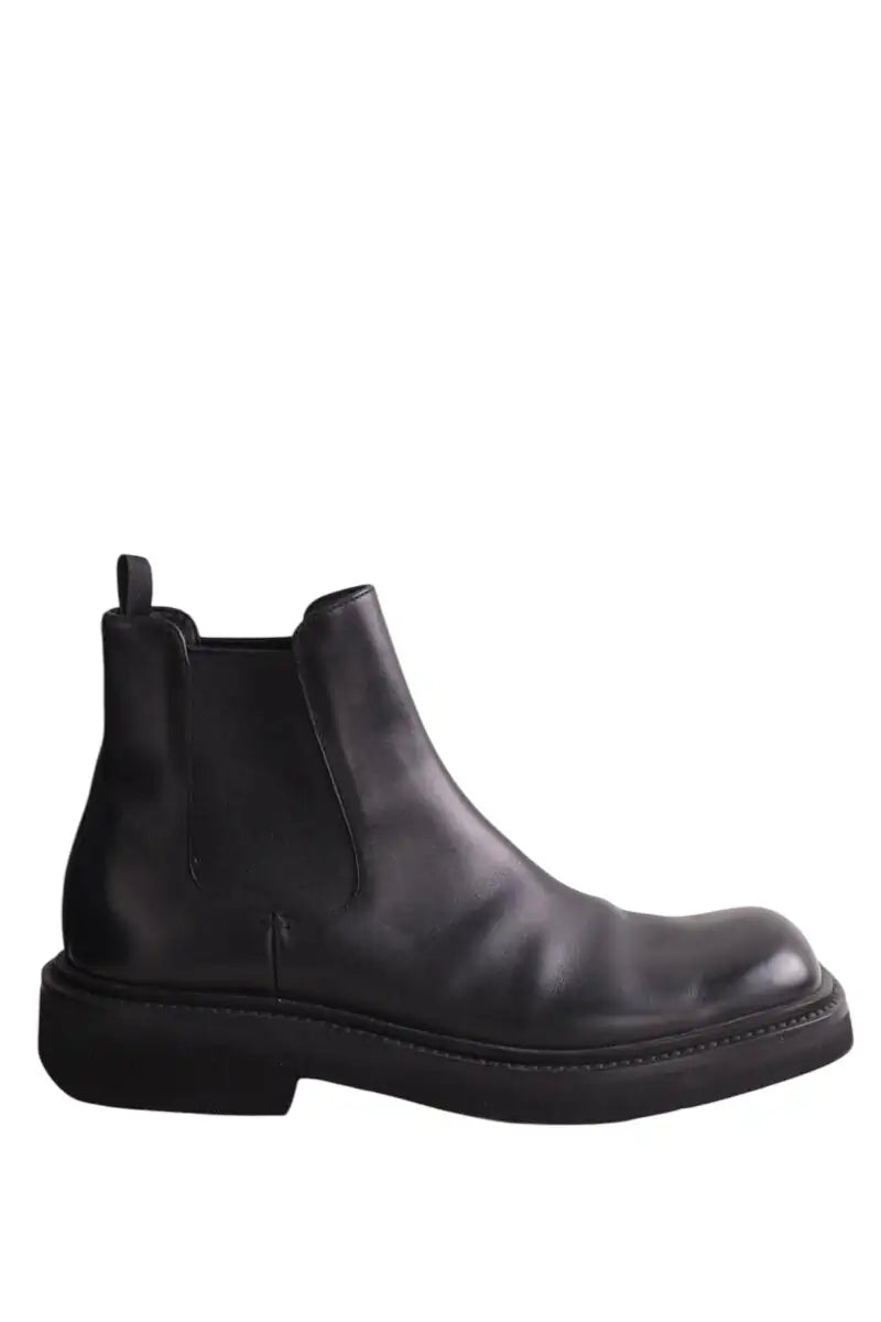 Bottes Prada Noir en Cuir, taille 42 - Seconde Main