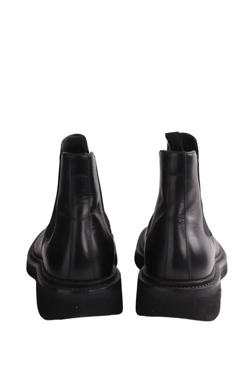 Bottes Prada Noir en Cuir