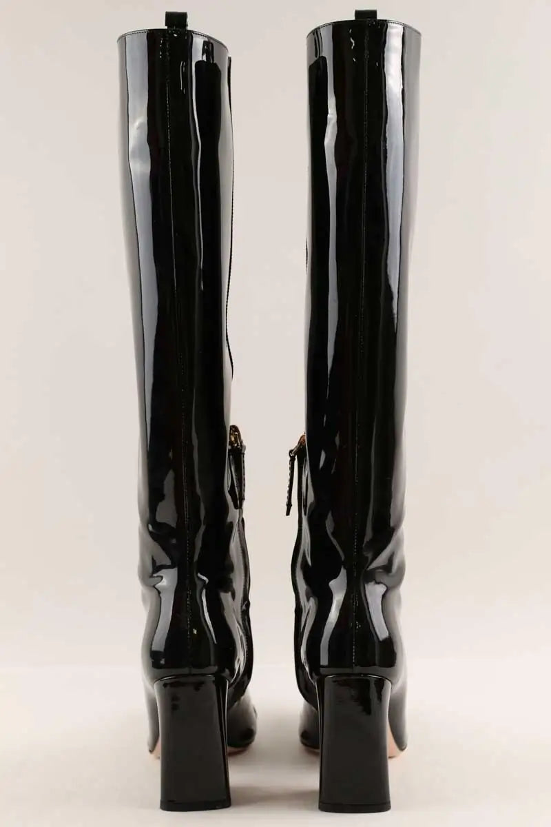 Bottes Roger Vivier Noir en Cuir verni