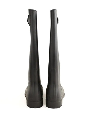 Bottes Saint Laurent Noir en Tissu