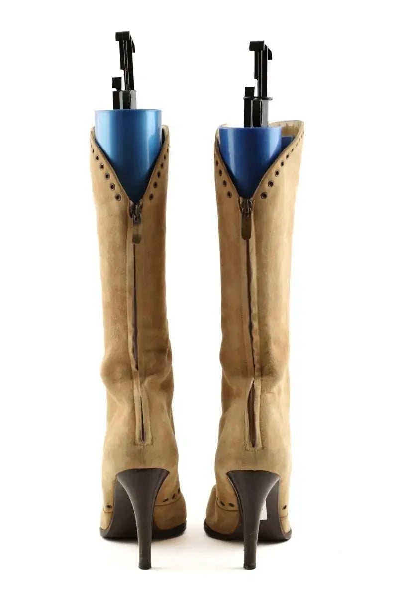 Bottes Sergio Rossi Beige en Daim