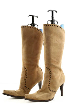 Bottes Sergio Rossi Beige en Daim