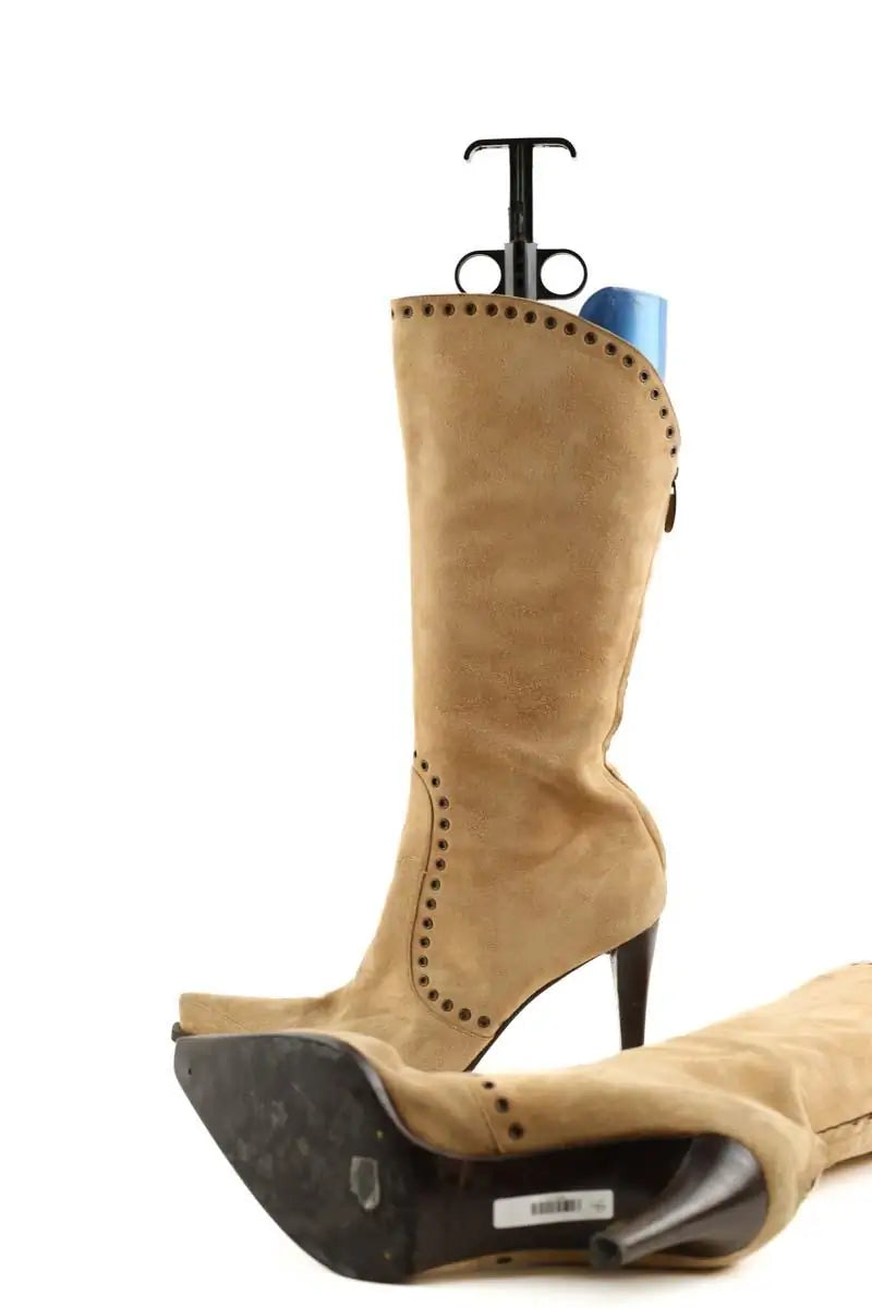 Bottes Sergio Rossi Beige en Daim