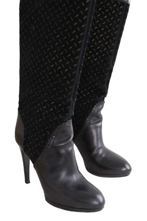 Bottes Sergio Rossi Noir en Cuir