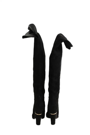 Bottes Sergio Rossi Noir en Daim