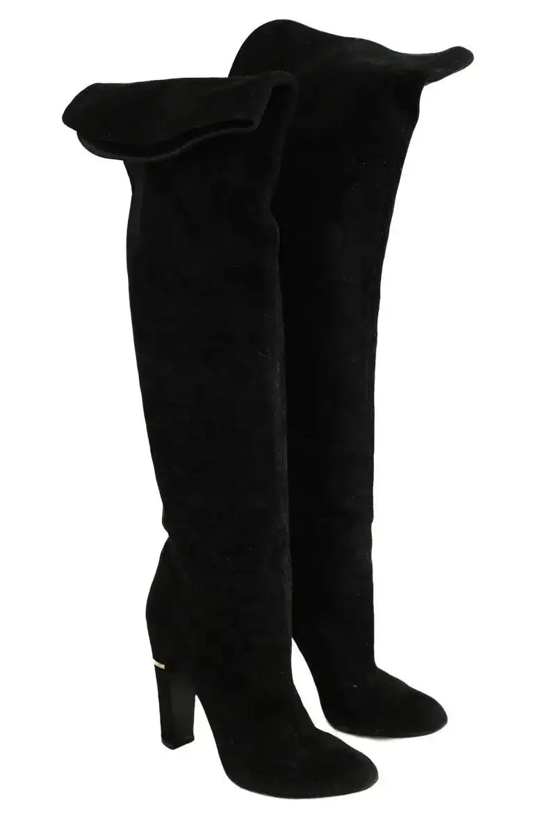 Bottes Sergio Rossi Noir en Daim