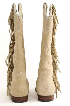 Bottes Shiloh Beige en Daim