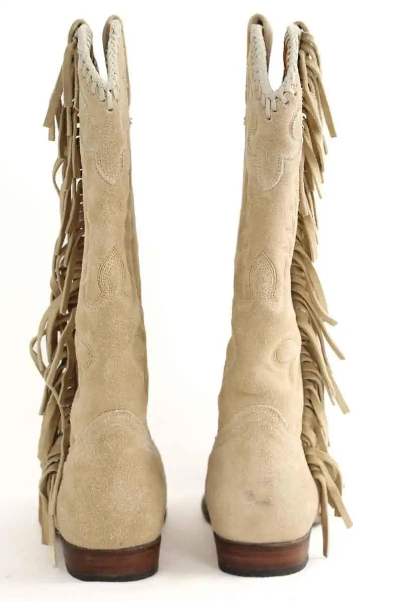 Bottes Shiloh Beige en Daim